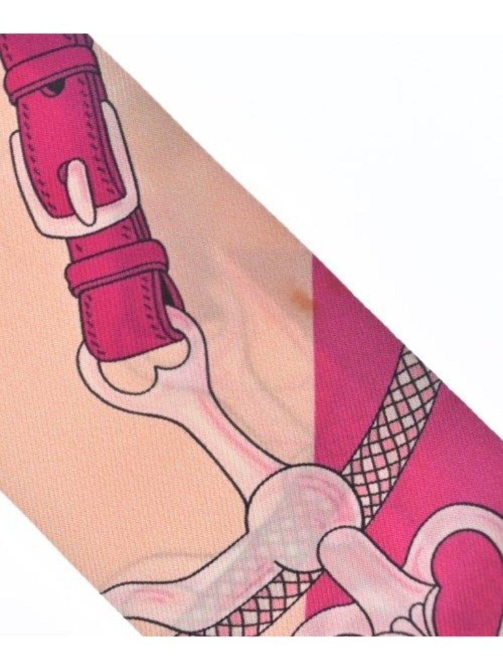 Hermes Bandana Scarf Pink - Picture 5 of 5